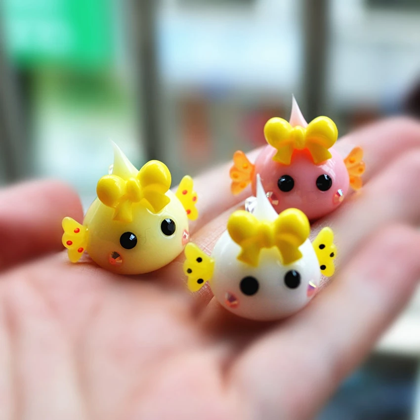 

Free shipping! silicone DIY charms with wing for keychain accessory 3colors mixed 12pcs(it is soft) 20mm