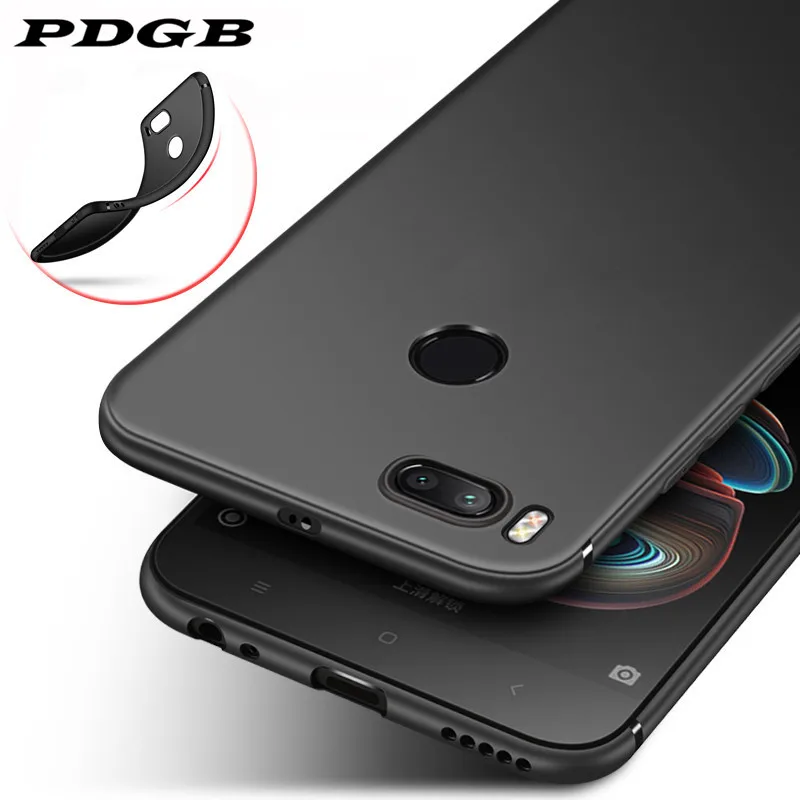 Мягкий чехол PDGB для Xiaomi Mi 8 9 SE A2 Lite 6X Play Redmi 4X 5A 6A 5 Plus S2 Note 4 7 6 Pro однотонный матовый из
