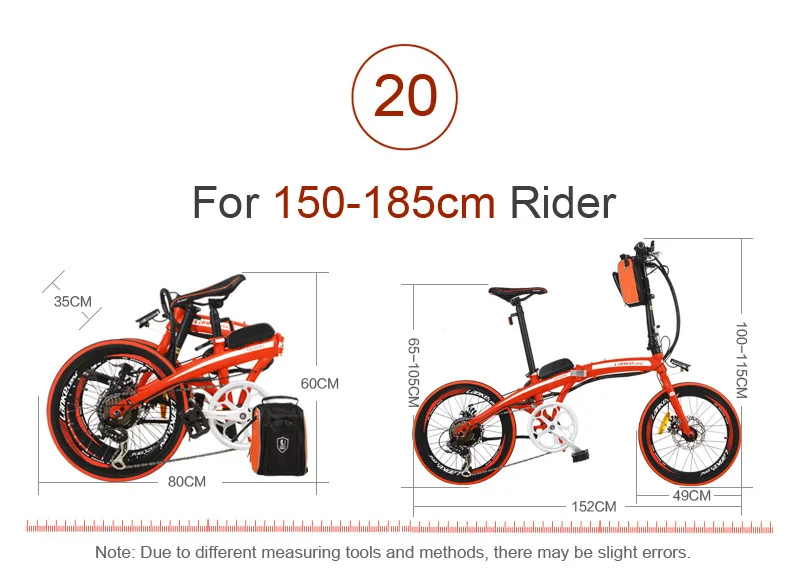 Best 20 Inch Electric Bikes Adults Two Wheels Electric Bicycle 240W 7 Speed 35KM/H 36V/48V Foldable Portable Electric Scooter 17