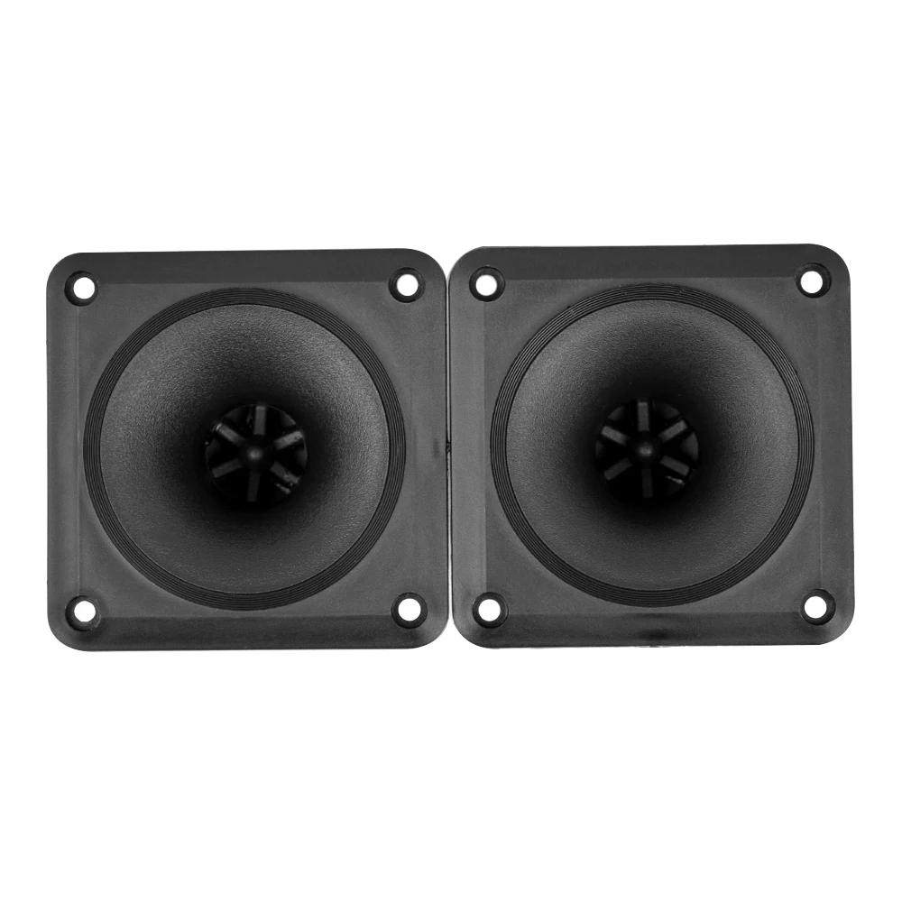 Audio Speakers Piezoelectric Tweeter 87*87MM Loudspeaker Piezo Tweeter Treble Audio Speaker 2pcs For Home Theatre
