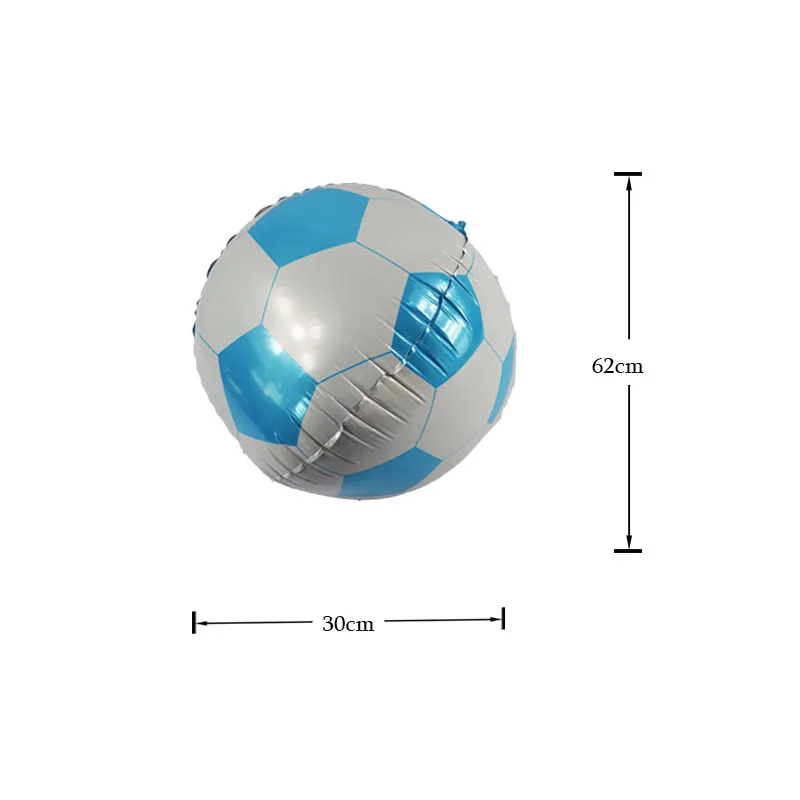 1 шт. Babyshower 3D футбольные шары фольги баллоны с днем рождения украшения Детские игрушки баллоны детские игрушки Воздушные шары