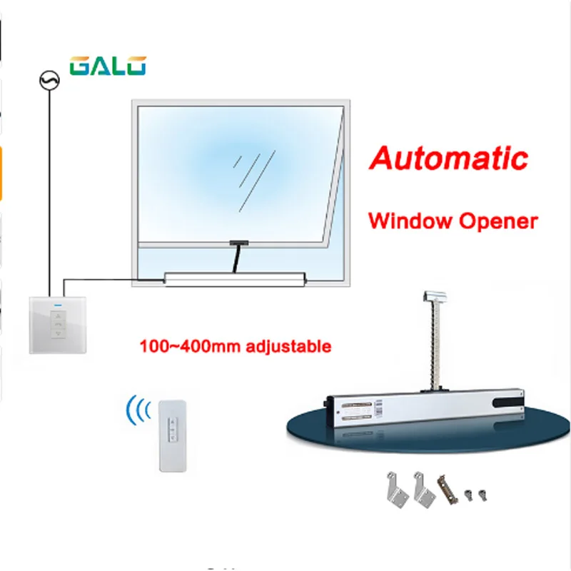 Автоматический домашний система открытия окна/Электрический домашний система открытия окна (пульт дистанционного управления + приемник в