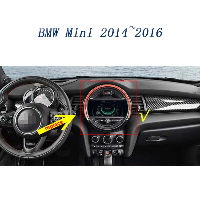 Excellent Liislee Android Radio Car DVD Player For BMW Mini 2014~2016 stereo radio multimedia GPS navigation with WIFI Bluetooth AM/FM 3