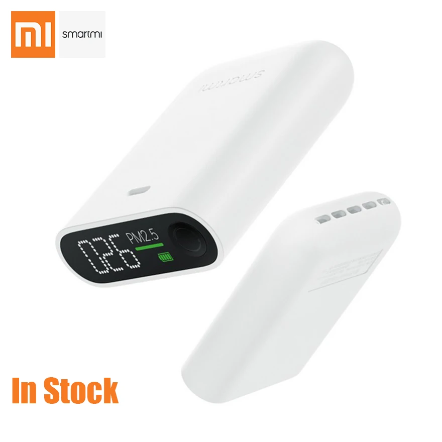 

Xiaomi Smartmi Portable PM2.5 Detector Mini Sensitive Air Quality Tester For Home Office LED Screen Mi PM 2.5 Sensor