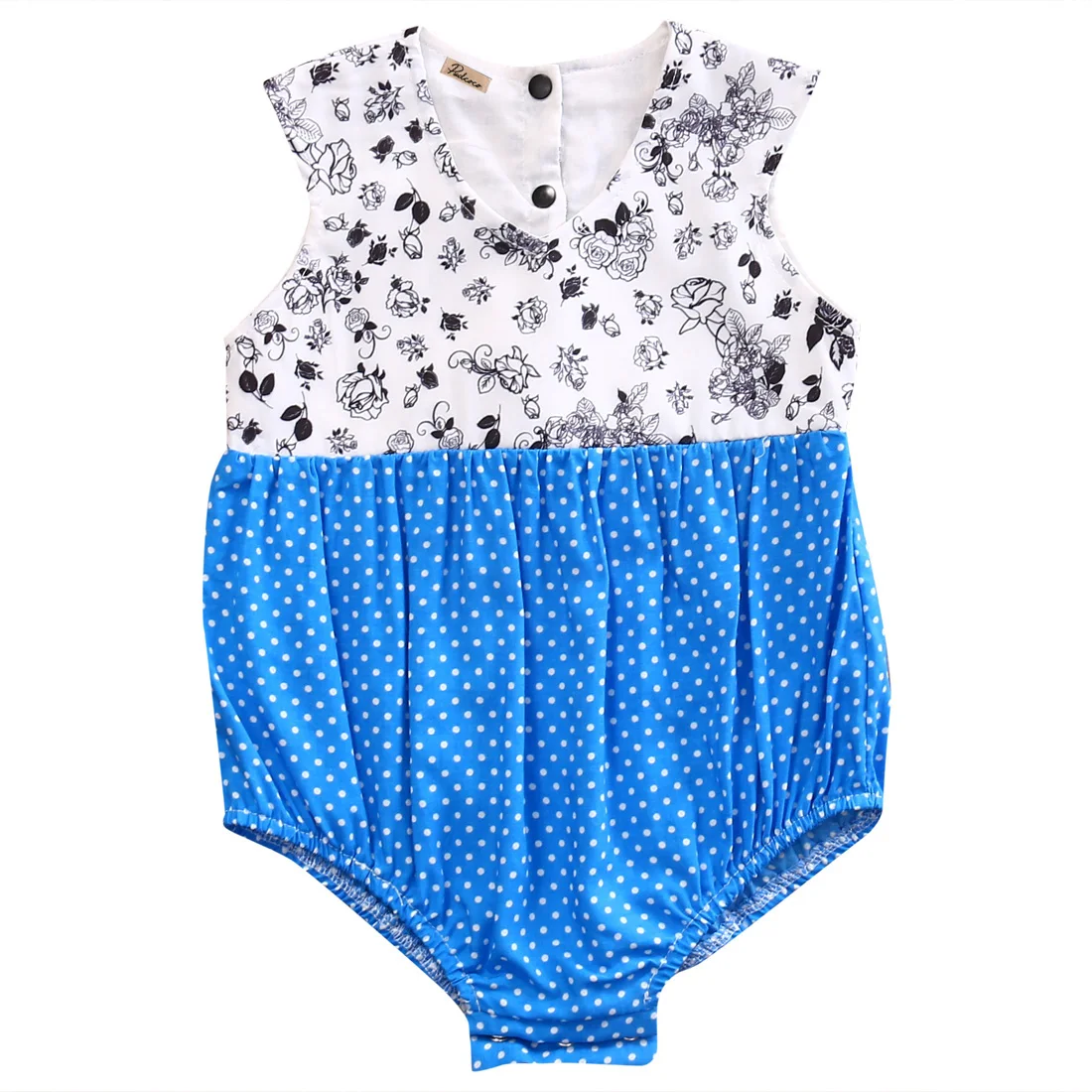 Hi Hi Baby Store Newborn Infant Baby Girl Floral Cotton One Pieces