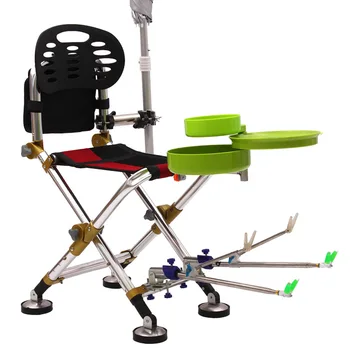 

Multifunctional Outdoor folding portable fishing chair tackle fishing chair Fishing accessories fishing supplies
