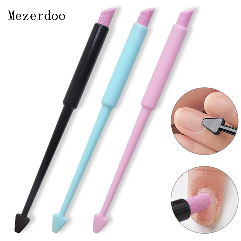 

1Pc Double-end Quartz Cuticle Remover Nail Art Tool Arrow Design Washable Dead Skin Pusher Remover Manicure Nail Polishing Pens