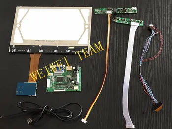 

10.1 inch 1280*800 Capacitive Touch Screen IPS LCD Module Monitor Display Backing Car HDMI USB VGA 2AV Raspberry Pi 3