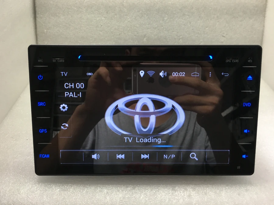 Flash Deal 8" Full touch Android Car DVD Player with TV/BT GPS 3G WIFI,Audio Radio Stereo,Car PC/multimedia headunit for TOYOTA Hilux 2016- 6