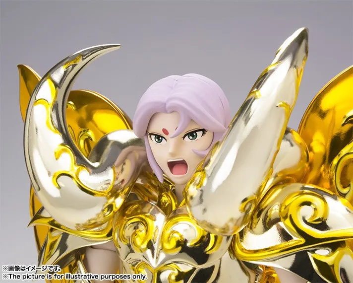 100% оригинал BANDAI Tamashii нация святая Ткань Миф экс фигурка-Aries mu GOD ткань от "ST Seiya"