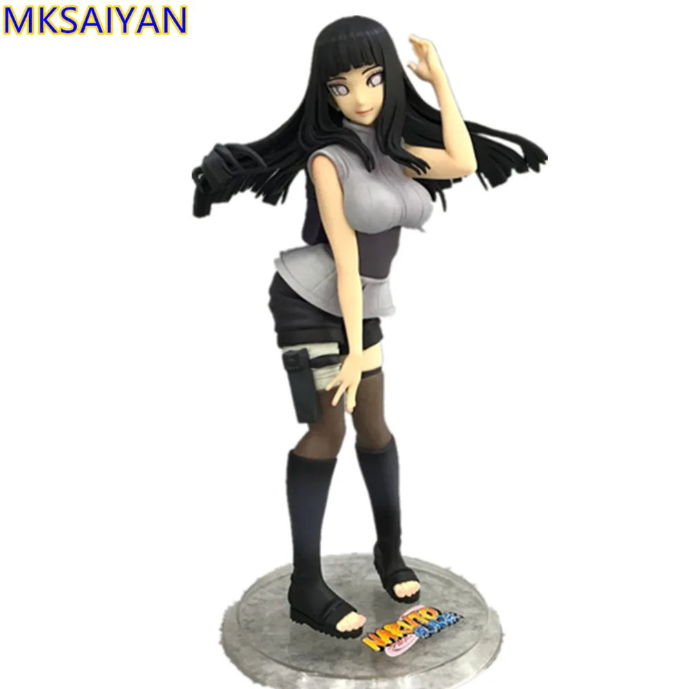 Аниме Наруто шиппууден Gals Хьюга Хината Фигурки ПВХ Hinata Hyuga фигурка Коллекционная