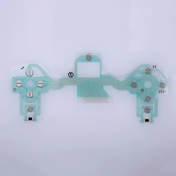 

Gamepad Ribbon Circuit Board Conductive Film Buttons Keypad Flex Cable for PS4 Wireless Controller