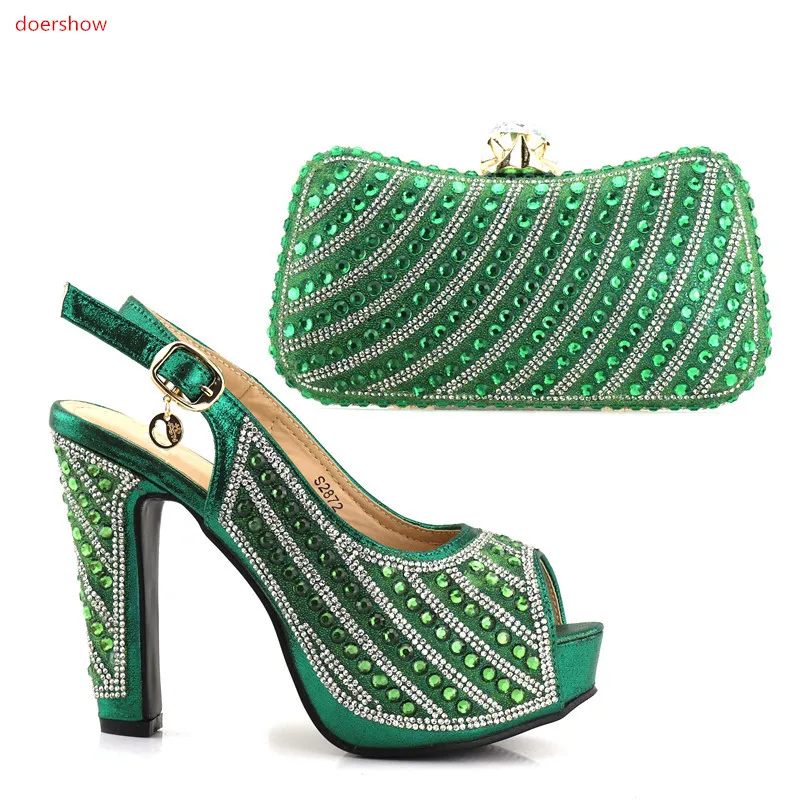 2018 Or Jjc1 Chaussures À Assortir Et Nigeria Avec Sac Assortis 15 Colorlatest Les Mariage Sacs Femmes Doershow Italiennes Pierres dpq5d