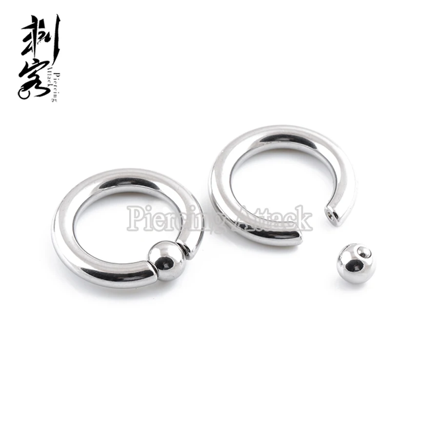 Giant Spring Load Captive Ring Body Jewelry in China Free Shipping