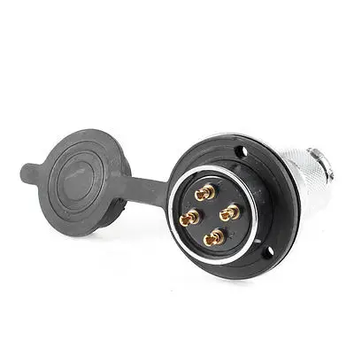 

Flange Fixing Waterproof GX30-4 4Pin 30mm Eletrical Deck Aviation Plug