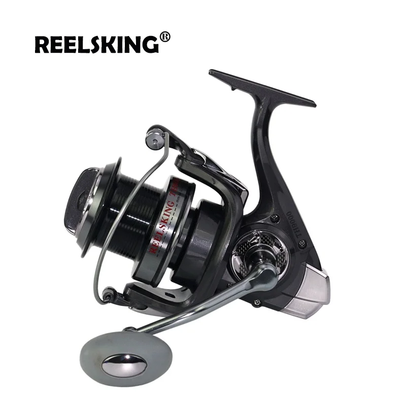 Рыболовная катушка REELSKING макс. усилие фрикциона 18 кг 3 8: 1 дальнее металлическое