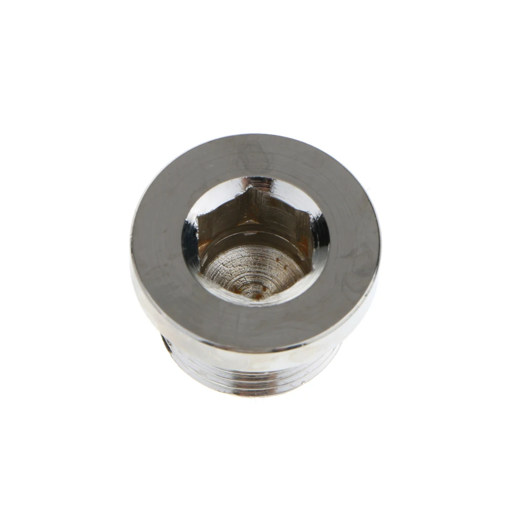 JX0006 O2 Oxygen Sensor Hex Bolt Bung Plug  Automobiles Sensors Bung Plug Auto Replacement Part M18x1.5 Silver