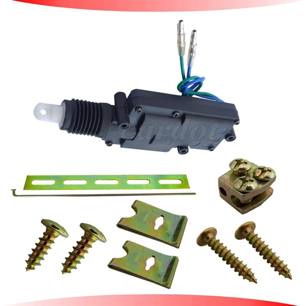 single universal central lock system cable door lock adapter 2 wire