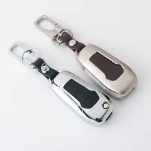 Car Stying Accessories Car Key Case Fit For Ford 2014 2015 2016 Focus Mondeo Kuga Eco Sport Edge Fiesta Explorer key Holder