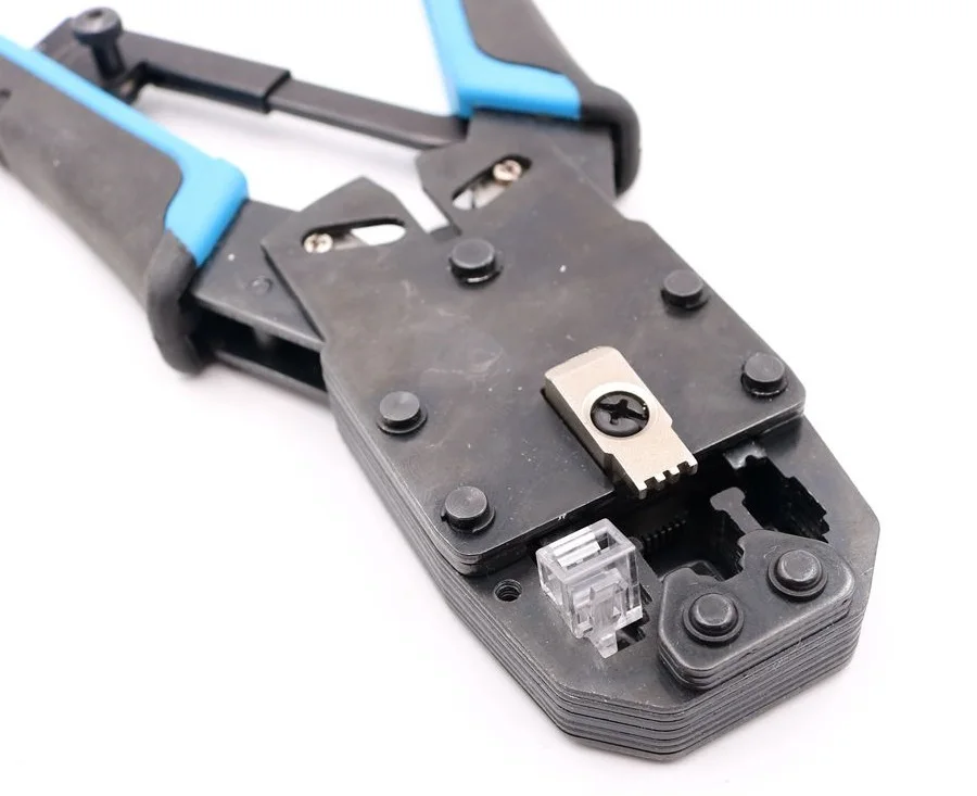 Diy 6 núcleo cabo rj12 6p6c alicate