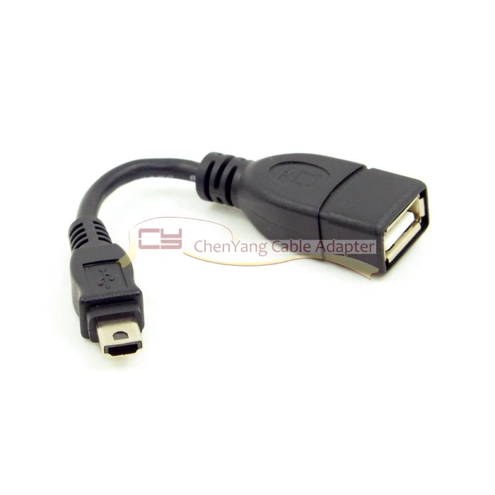 10 шт./Chenyang VMC UAM1 USB 2 0 OTG кабель мини A Тип папа к гнездовой хост для Handycam & PDA Phone| |