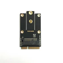 M.2 NGFF ключ E к Mini PCI-E PCI Express конвертер адаптер для Intel 9260 8265 7260 AC NGFF Wifi Bluetooth беспроводная карта