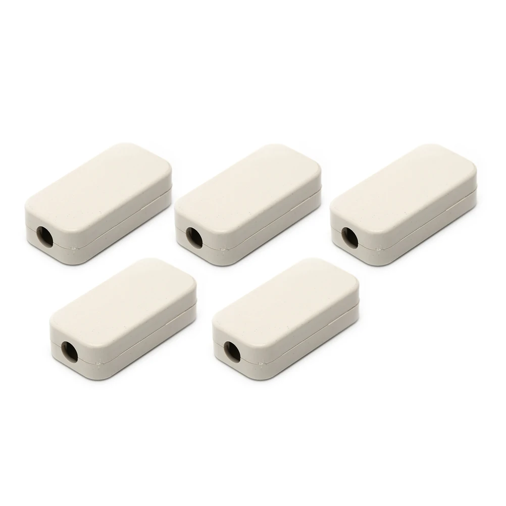 

5pcs/lot Black Waterproof Small Cases Plastic Enclosure Cover Electronic Project Instrument Case Box 40*20*11mm