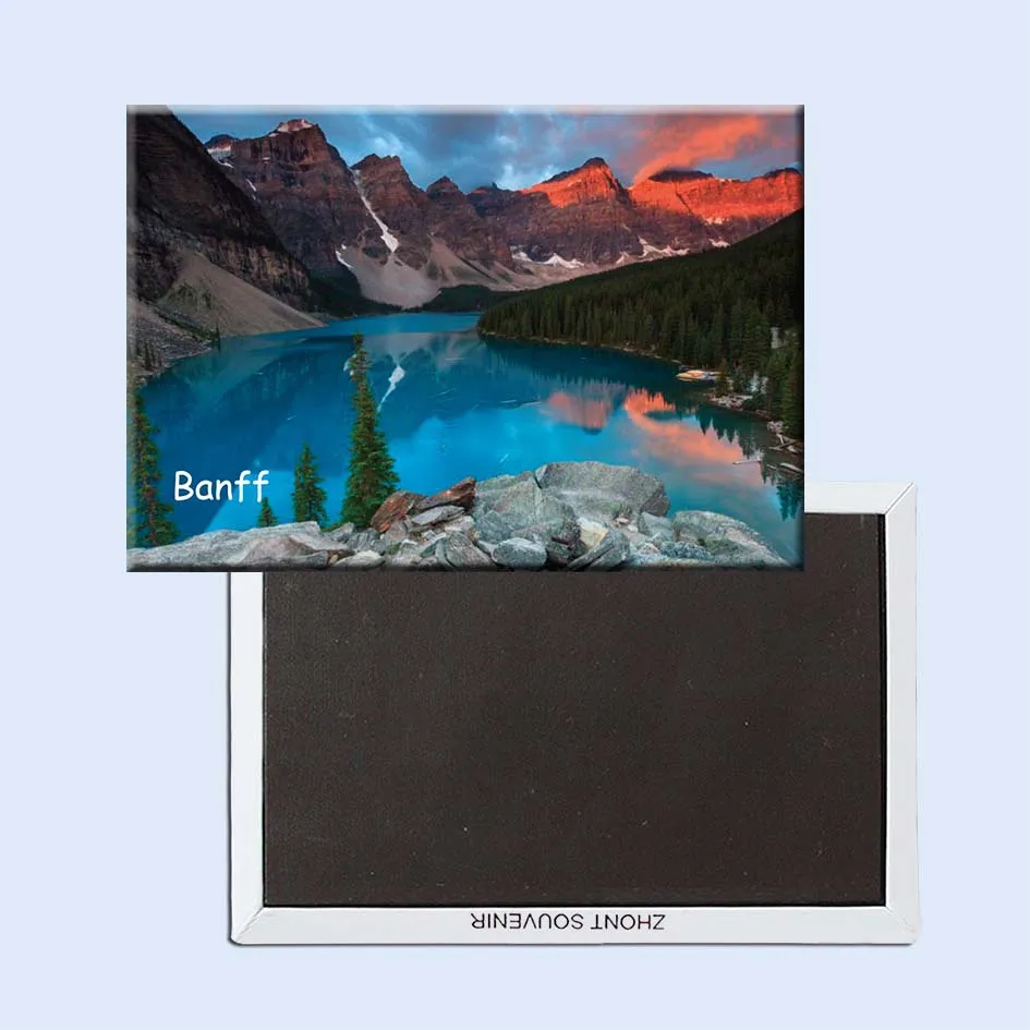 

SOUVEMAG Tool Box Refrigerator Magnets 21049,Banff-Canada Souvenirs of Worldwide Landscape Store