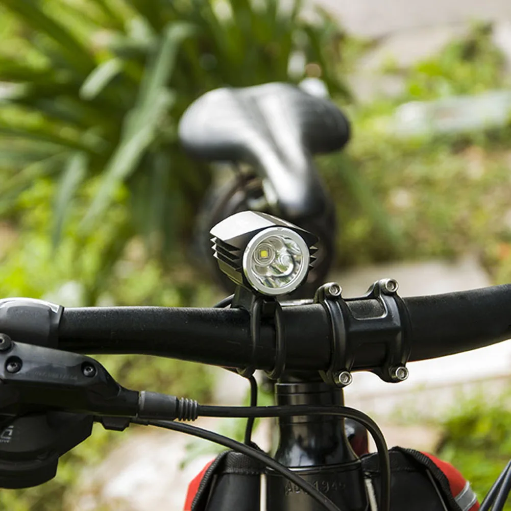 2000lm Led Torch Bike Front Light Cycling Headlight Bike Flashlight Lamp 2400mah