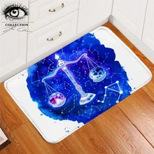 Waage by Pixie холодный художественный коврик весы мягкий коврик Знаки зодиака планета ковер галактика звезды синий tapete для спальни