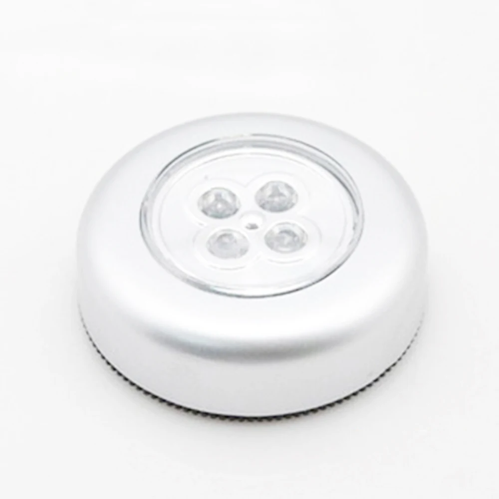 HTB17D8RzH1YBuNjSszeq6yblFXap LED Wireless Stick-on Tap Light Cordless Touch Lamp Indoor Outdoor for Closets Storage Rooms Car ( Batteries Not Included ) Mallzona