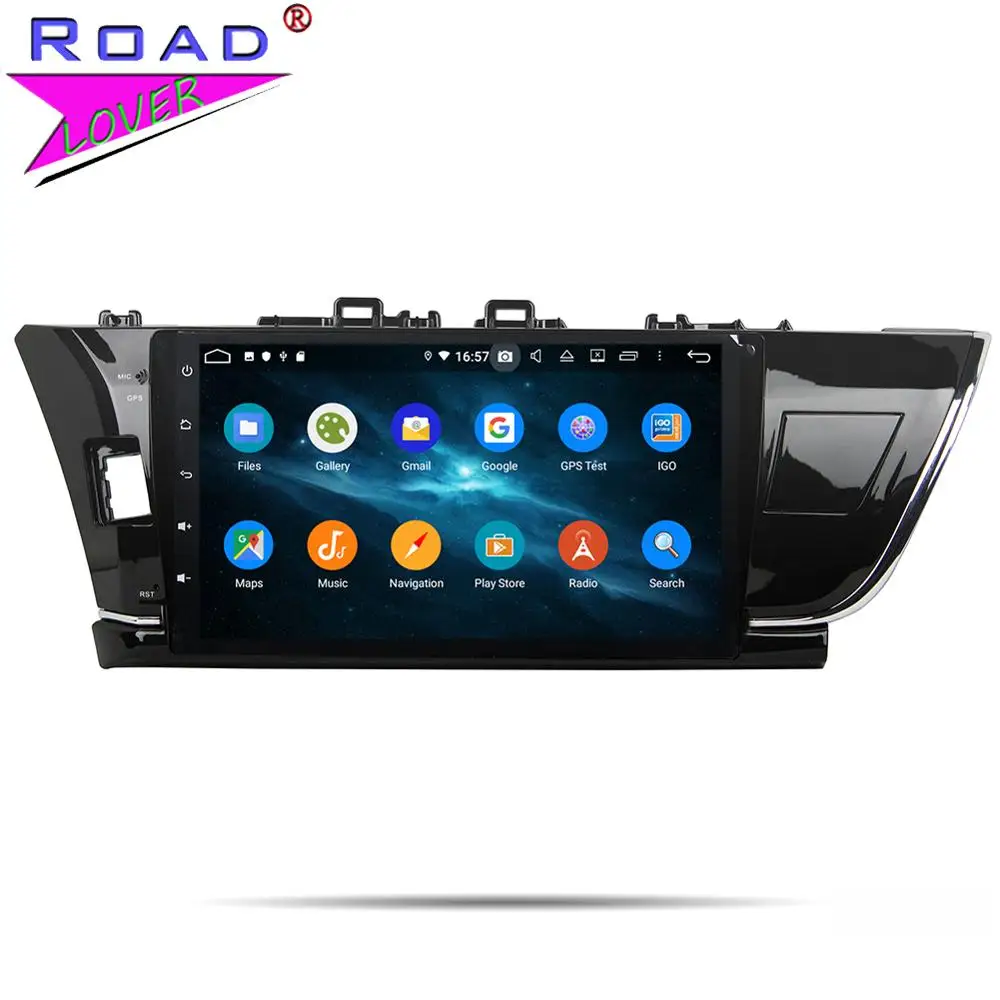Clearance Car Radio 2 Din Android 9.0 GPS Navigation Automagnitol Car Multimedia Autoradio Player For Toyota Corolla 2014-2015 Stereo Unit 2