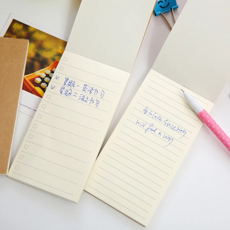 cute kawaii notebook kraft notepads with lined grid paper for daily cute graph paper notebook