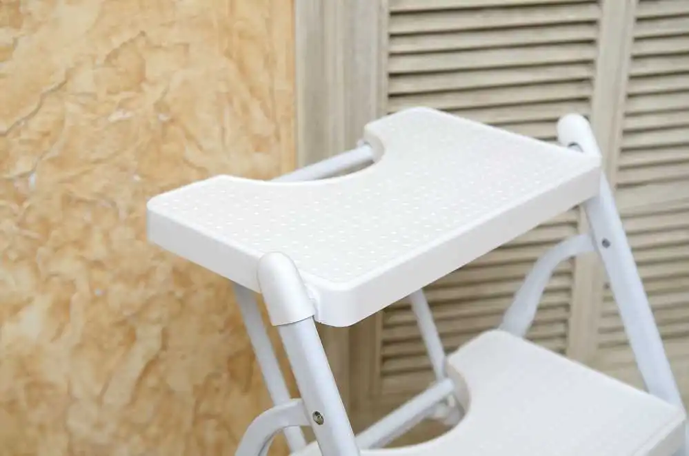 Скандинавский туалетный стул, модный кованый стул, тканевая скамейка для обуви, стул для спальни, лестница Escalera, черный