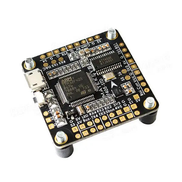 Контроллер полета Matek F405 STD BetaFlight STM32F405 + системная плата распределения мощности