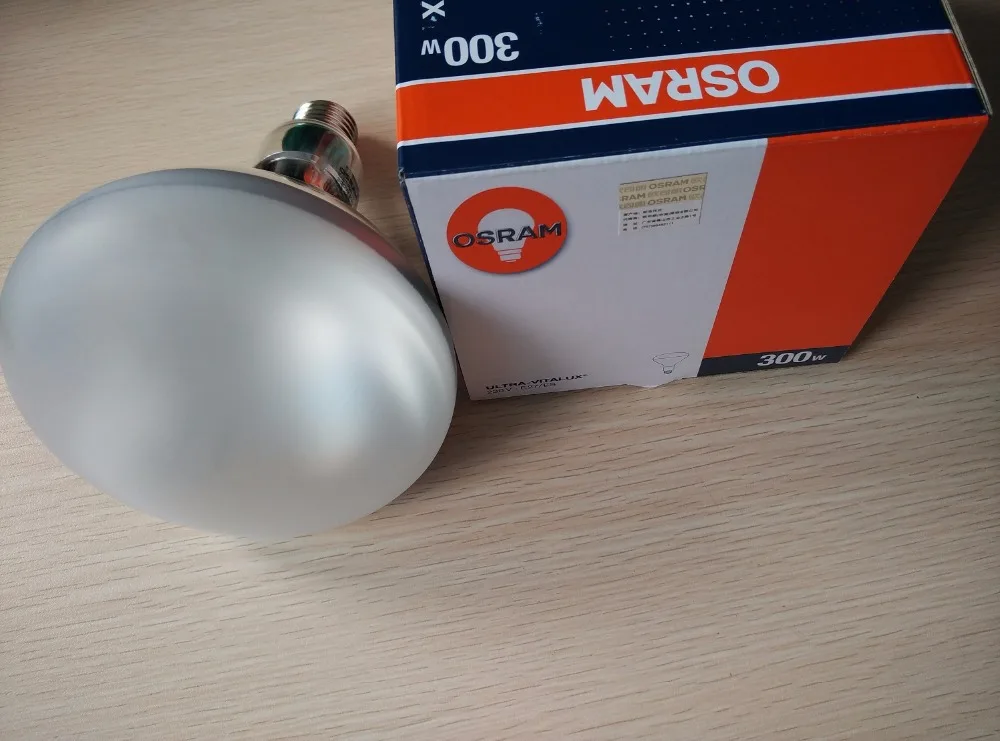 

OSRAM ULTRA-VITALUX 230V 300W,300W E27/ES ULTRA VITALUX lamp ,sun tanning heliothrapy solarium bulb
