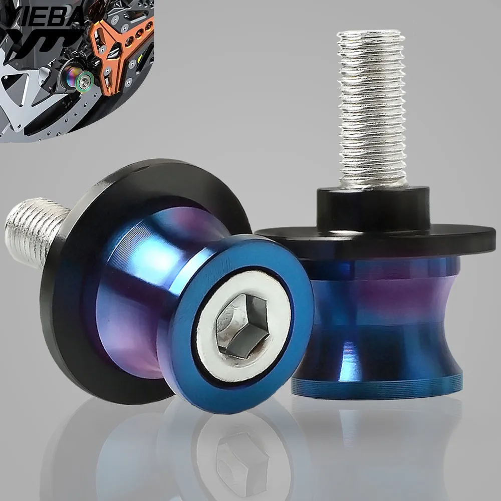 Motorcycle Swingarm Swing Arm Spools Sliders Universal For yamaha FZ1 FAZER YZF R1 R6 FJR 1300 2016 MT03 mt09 FZ09 YZ65 YZF