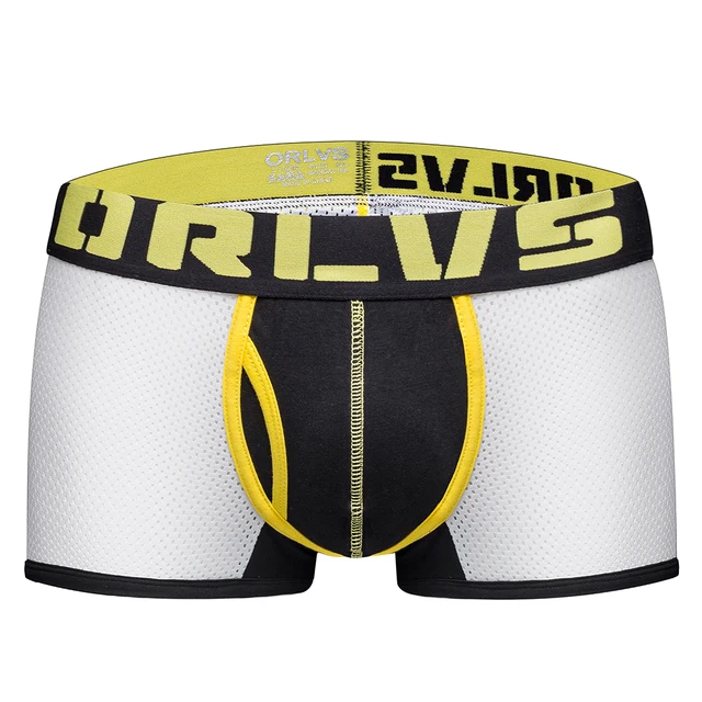 4 Colors Brand Mens Boxers Cotton Sexy Gay Men Underwear Mens