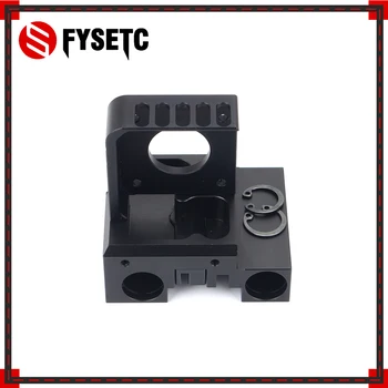 

Black Aluminum Alloy X Shaft Carriage Kit Nema 17 Motor Mount +X Slider+ Belt Clip For Prusa I3 MK2 E3d Titan Aero Extruder