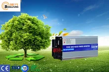 Solarparts 1x 500W solar inverter PSW 12V/24V DC to 220V/110V AC outdoor RV Marine car home camping off grid solar panel kits