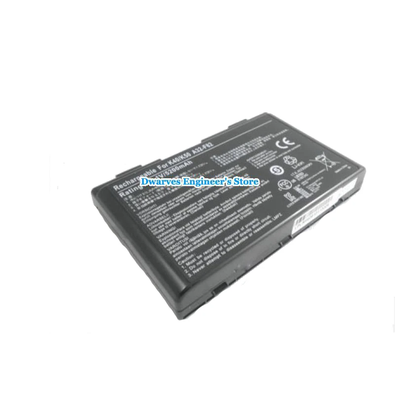 11 1 В 5200 мАч A32 F82 Аккумулятор для ноутбука Asus F52 K40 K50 K51 K61 K70 90 NVD1B1000Y L0690L6 F52|laptop