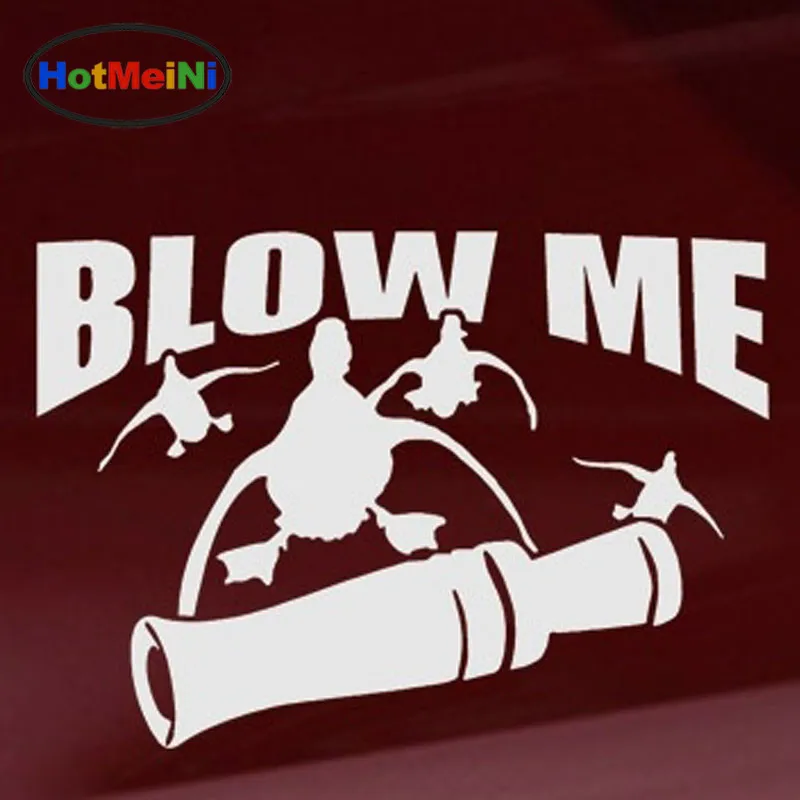 

Wild Birds Animal Blow Me Duck Hunting Car Sticker for Motorhome Minicab Motorcycles Car Styling Waterproof Vinyl Decal 10 Color