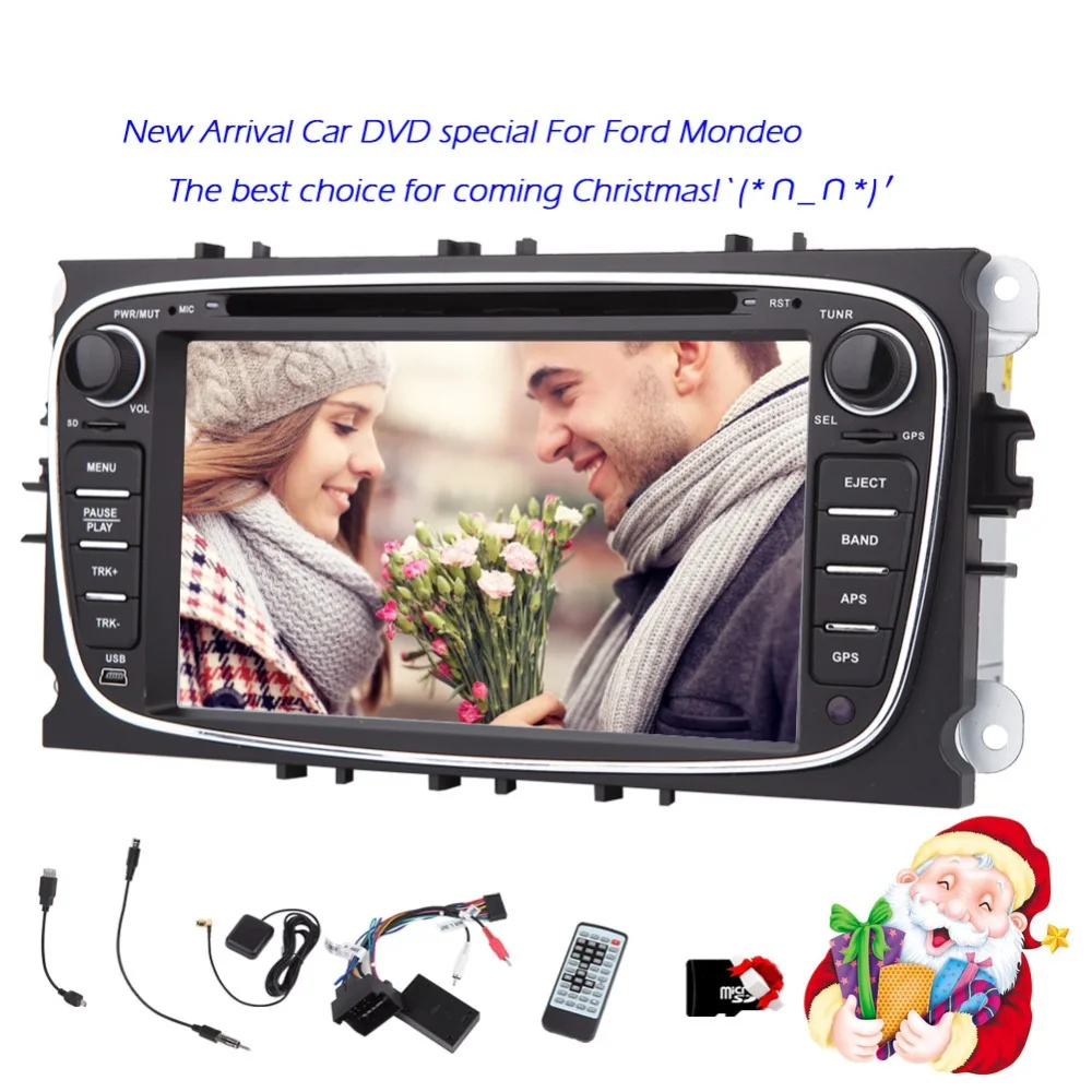 Clearance 2Din Car DVD for FORD FOCUS MONDEO 2012-2015 No WIFI Radio GPS Navigation RDS for focus ford car dvd steering wheel+canbus+gps 1
