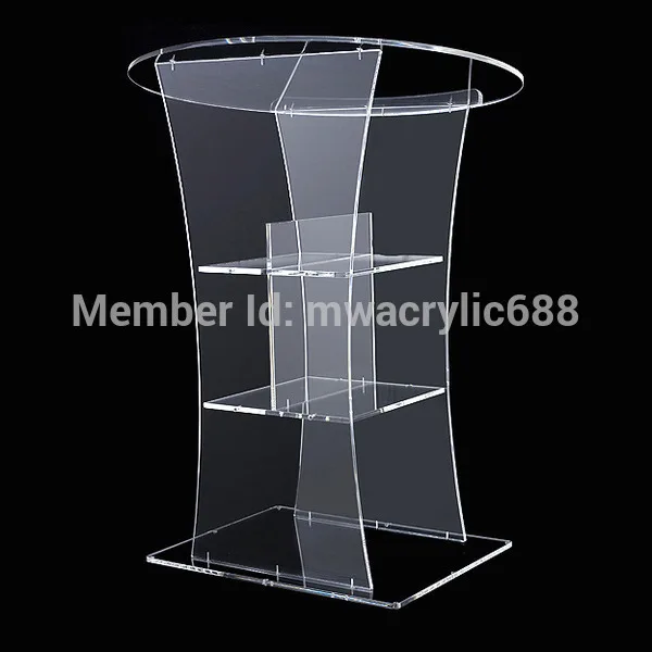 Pulpit furnitureбесплатная доставка Прозрачный современный дизайн недорогой прозрачный акриловый letternacryl pulpit