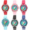 Cute Unicorn Girls Watch for Kids Girls Boy Leather Wristwatch Casual Watches Fashion Children Learn Time Watch Kids watch ► Photo 3/6