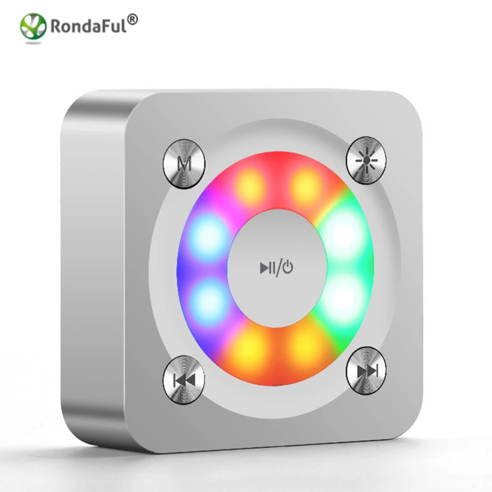 Wireless Bluetooth font b Speaker b font Portable Stereo Subwoofer Outdoor LED Marquee Card pluged font