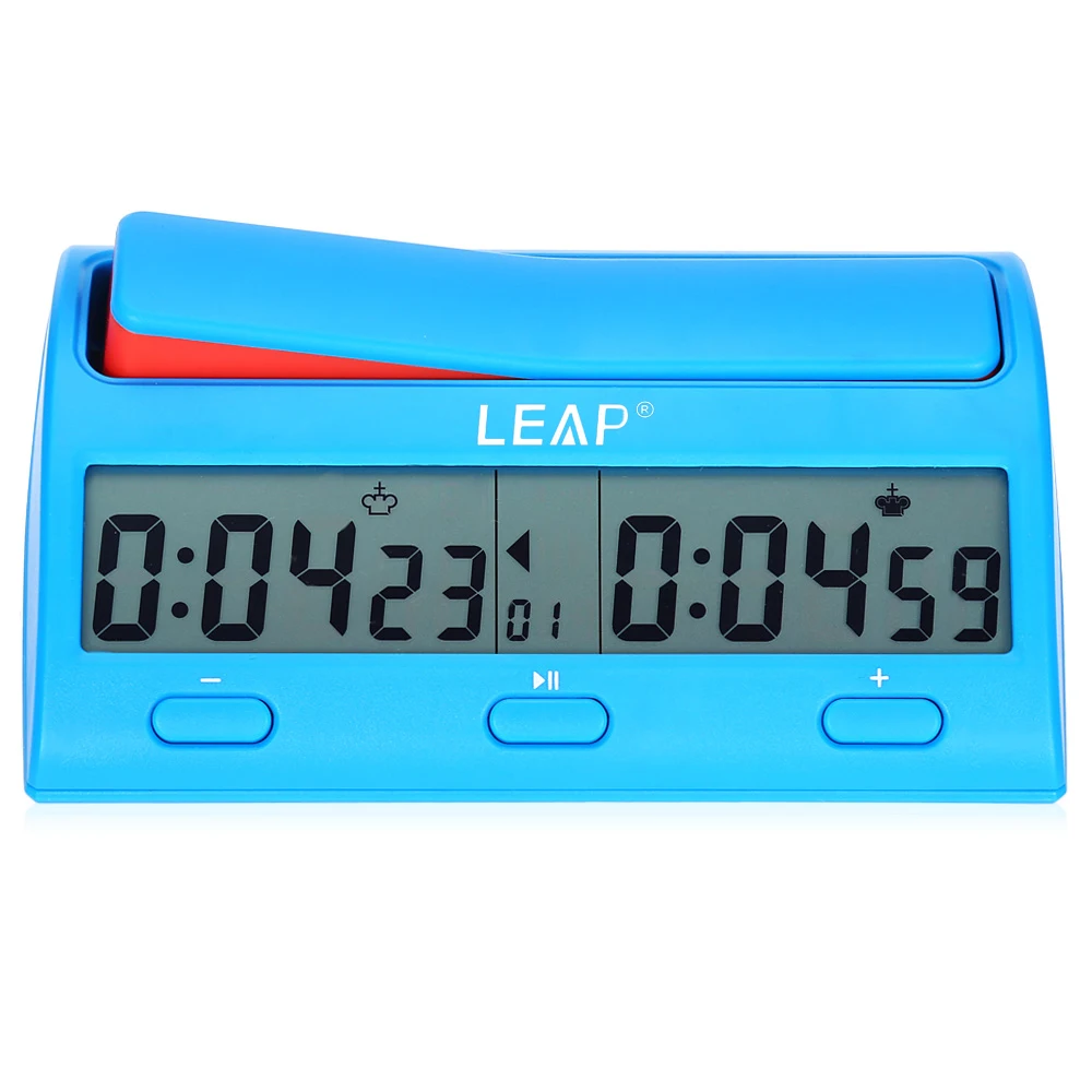 

Mini LEAP PQ9912 Digital Chess Clock Count Down Timer Count Novelty Multifuctional Practical Game Competition Count Up Player