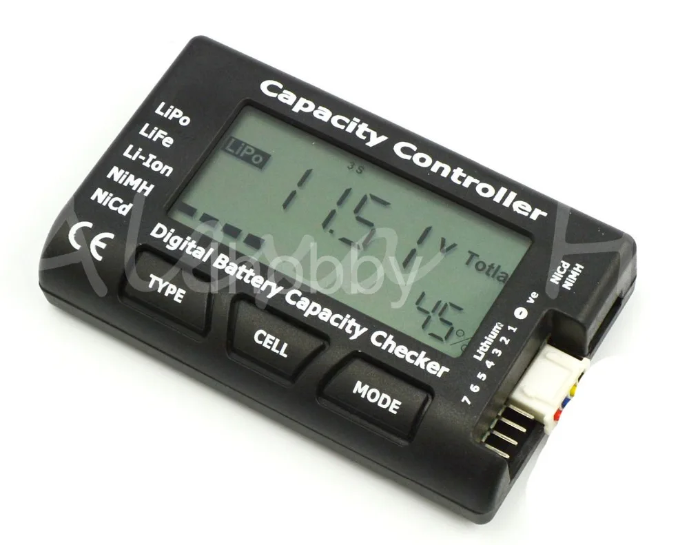 Цифровой измеритель емкости аккумулятора Li Po ion Ni Cell Meter 7 версия|batterie rechargeable li