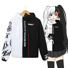 font b Anime b font Coat Danganronpa Cosplay Costume Unisex Zipper Jacket Hoodie Sweatshirt Long