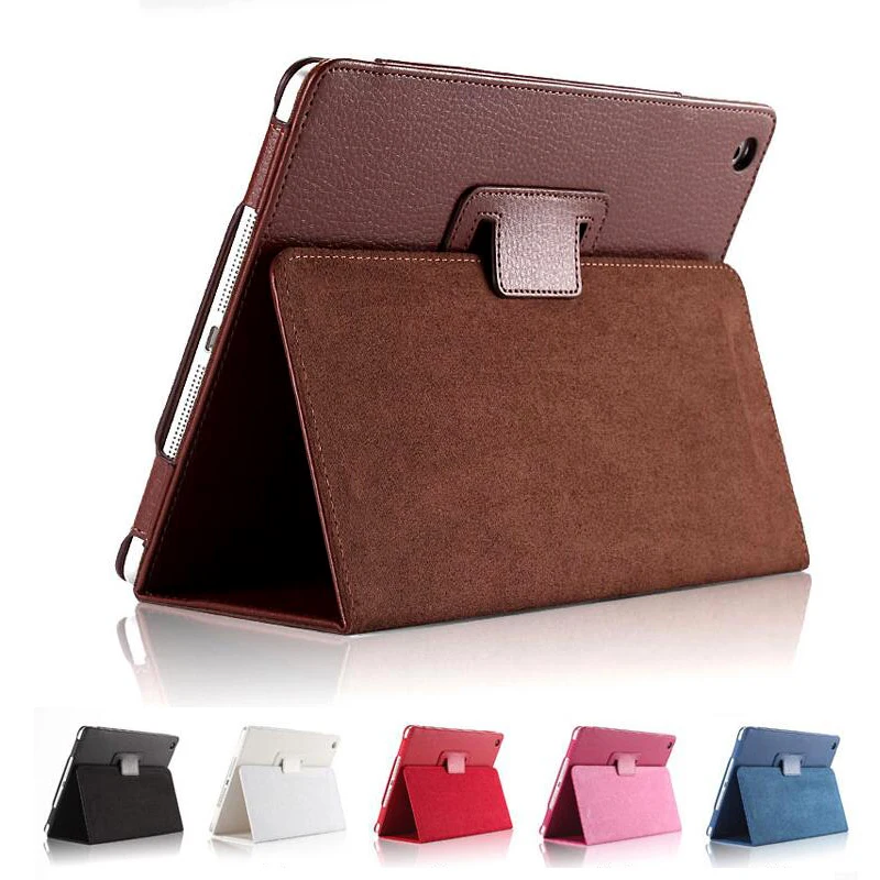 Для Apple iPad Air 2 9 7-дюймовый чехол с откидной подставкой кожаный для Tablet Capa Fundas Coque +